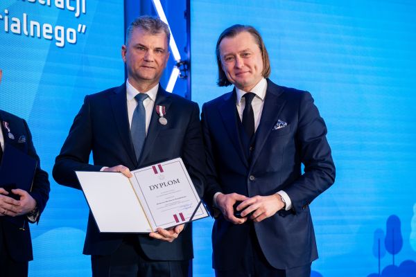 Prezes Dariusz Konofalski oraz Mariusz Frankowski, Wojewoda Mazowiecki